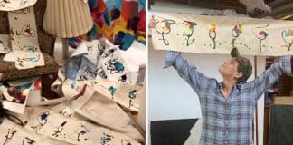 Esse artista pintou e enviou uma flor para cada pessoa que trabalha em um hospital. São 1.800 obras de arte!