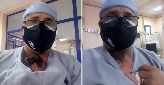 Herói do dia: Enfermeiro cubano salva bebê usando método da “mãe canguru”