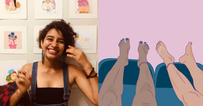 Entre linhas e cores, artista paraense traduz sentimentos com ilustrações que transbordam sensibilidade