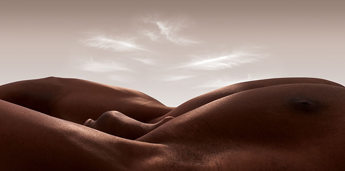contioutra.com - Fotógrafo cria paisagens usando apenas corpos humanos e o resultado é majestoso. Confira!