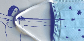 Artista alemão transforma máscaras hospitalares em arte. Aqui estão 16 das mais criativas, confira!