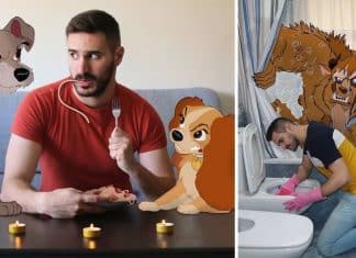 Artista coloca personagens da Disney em suas fotos para trazê-los à vida real. Muito divertido!