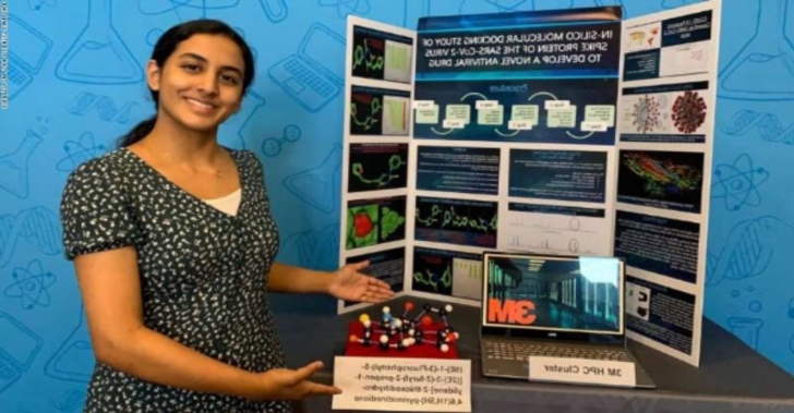 contioutra.com - Garota de 14 anos vence concurso científico por desenvolver potencial cura para coronavírus