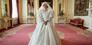 The Crown presenteia fãs com a primeira imagem da Princesa Diana em seu icônico vestido de noiva