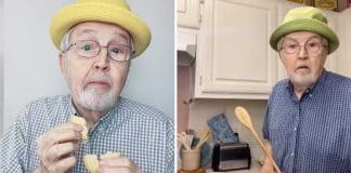 Vovô de 81 anos luta contra a solidão cozinhando para vídeos no TikTok. Vovô de 81 anos luta contra a solidão cozinhando para vídeos no TikTok.