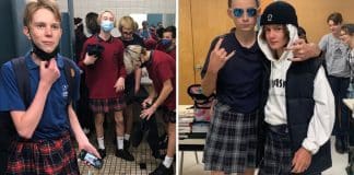 Alunos de escolas no Canadá usam saias para quebrar estereótipos: “Roupas não têm gênero” Alunos de escolas no Canadá usam saias para quebrar estereótipos: “Roupas não têm gênero”