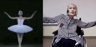 Ex-bailarina com Alzheimer dança novamente após ouvir “Lago dos cisnes”.