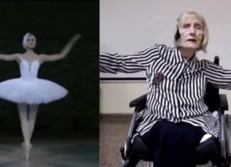 Ex-bailarina com Alzheimer dança novamente após ouvir “Lago dos cisnes”.