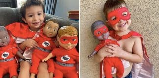 Mãe supera preconceitos criando uma nova linha de bonecos para meninos