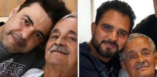 Zezé Di Camargo se emociona em adeus a Francisco: ‘Emprestando o pai um pouquinho a Deus’ Zezé Di Camargo se emociona em adeus a Francisco: ‘Emprestando o pai um pouquinho a Deus’