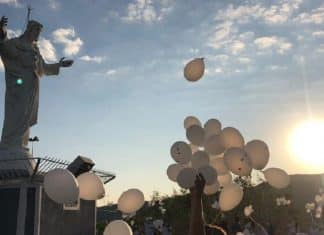 Balões são usados para espalhar sementes em áreas queimadas em Monte Alegre do Sul