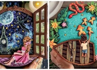 Chef confeiteira faz bolos tão lindos que poucos teriam coragem de comê-los
