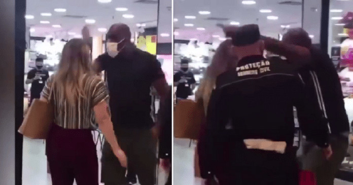 Homem reage a racismo no shopping e vídeo viraliza. A internet vibrou com a resposta dele!