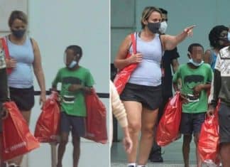 Atriz Giulia Gam leva vendedores de bala para passeio no shopping e compra presentes para eles