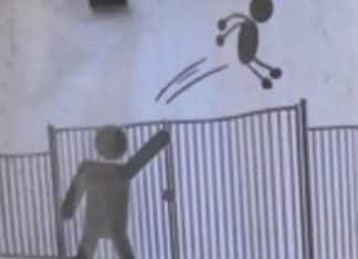 Escola faz apelo aos pais: Parem de jogar alunos atrasados por cima dos portões!