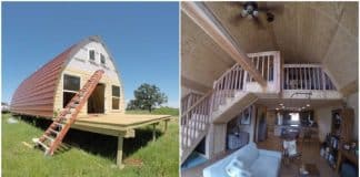 Essas casinhas, lindas por fora e por dentro, custam menos de 8 mil reais.