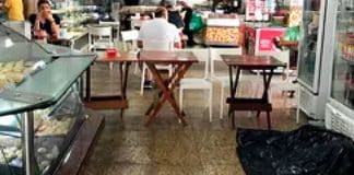 Padaria segue aberta e funcionando após morador de rua falecer no local