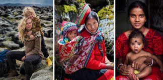 26 fotografias que captam a essência da maternidade em diferentes países. Um amor universal!