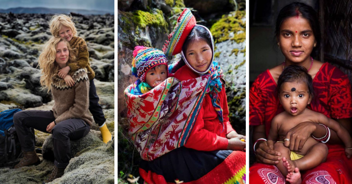 26 fotografias que captam a essência da maternidade em diferentes países. Um amor universal!