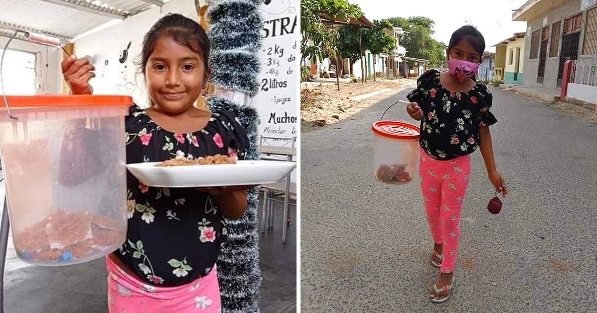 Menina de 9 anos pagou seu próprio presente de Natal com a venda de cocadas  caseiras