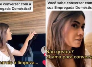 Influencer causa revolta ao publicar tutorial de ‘como falar com empregada doméstica’