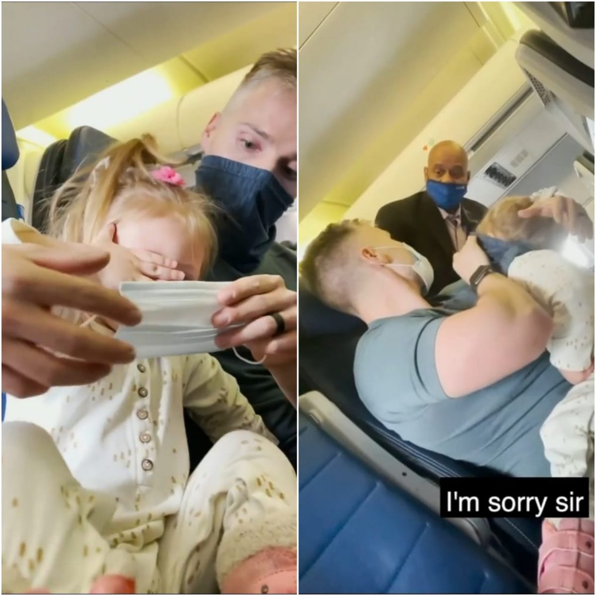 contioutra.com - Família é expulsa de avião depois que a filha de 2 anos se recusou a usar máscara