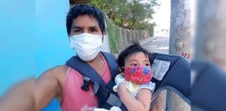 Bebê com lábio leporino e seu pai são abandonados pela mãe. Ela não queria “problemas”.