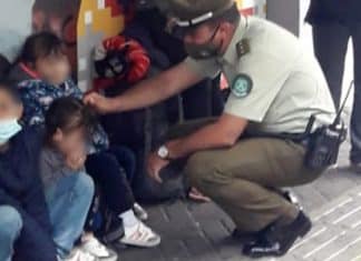 Policial ajuda família que passou a viver nas ruas devido à crise causada pela pandemia