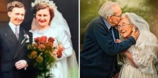 Anciãos emocionam a todos ao celebrarem seu 70º aniversário de casamento. O amor é verdadeiro e duradouro!