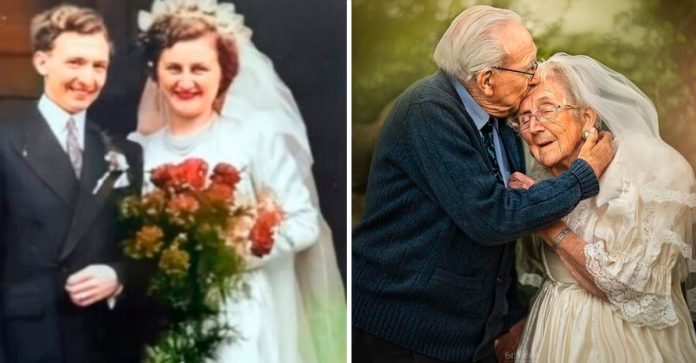 Anciãos emocionam a todos ao celebrarem seu 70º aniversário de casamento. O amor é verdadeiro e duradouro!