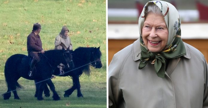 Aos 94 anos, a Rainha Elizabeth cavalga com seu cavalo todas as manhãs. Uma disposição invejável!