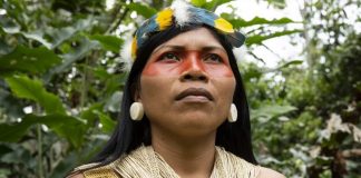 Mulher indígena ganha prêmio ambiental em defesa da floresta amazônica equatoriana. Uma líder nata!