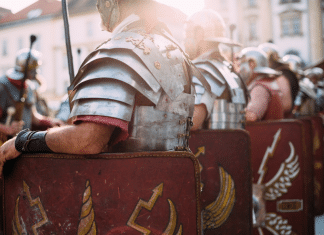 Um salve aos caça-níqueis com Shields of Rome
