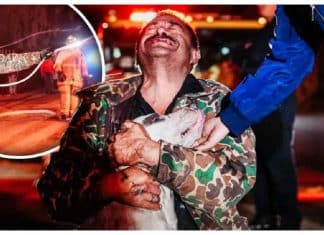 Homem surdo-mudo resgata seu cachorro de um incêndio voraz