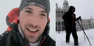 Esse médico caminhou 17 km em uma tempestade de neve para trabalhar no hospital. Os pacientes valem a pena!