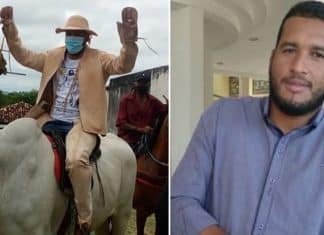 Prefeito de cidade baiana reduz o próprio salário em 92% e surge na posse montado em boi
