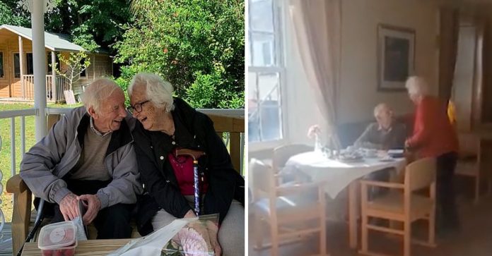 Vídeo mostra idosos se reencontrando após 3 meses separados pelo coronavírus. A saudade era muita!