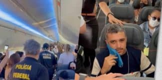 Avião retorna a aeroporto após passageiro se recusar a usar a máscara (VÍDEO)