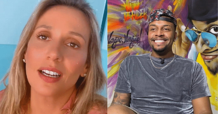 Luisa Mell expõe mensagens de Nego Di antes do BBB21: “Ninguém é de todo mau”