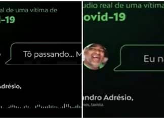 Último áudio enviado por vítima da Covid-19 é usada em campanha do Governo de Goiás