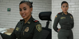 Ela é a primeira mulher trans na Polícia Colombiana e afirma: “Não influencia”.