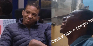 Após abandonar o BBB21, Lucas Penteado se emociona com recepção calorosa em São Paulo