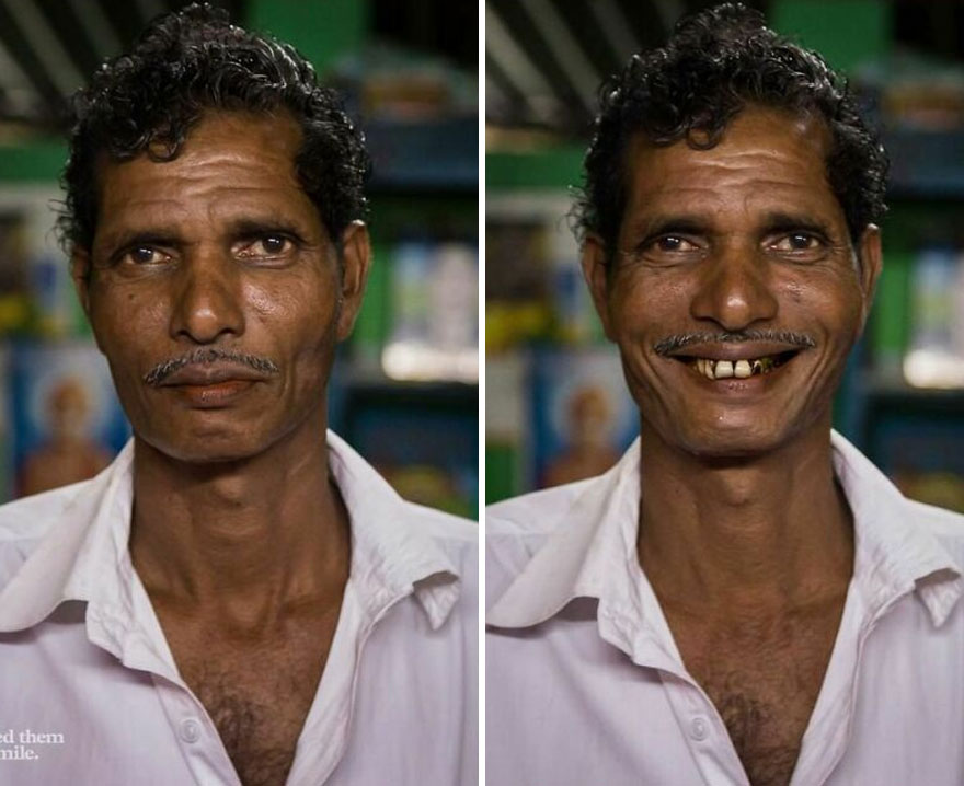 contioutra.com - “Então eu lhes pedi para sorrir”: 30 retratos de estranhos que mostram o poder de um sorriso
