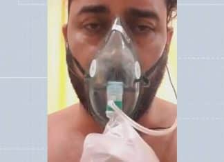 Paciente de Covid-19 que aguarda vaga na UTI faz vídeo pedindo socorro: “Tenho medo”