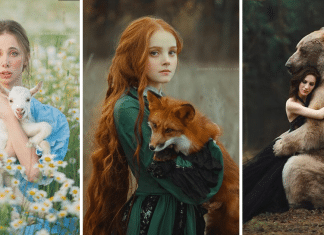 Fotógrafa captura momentos mágicos entre humanos e animais e surpreende com seu talento. (40 fotos)
