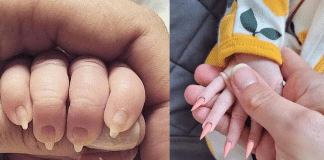 Influenciadora é cancelada após fazer unhas de gel em filha recém-nascida