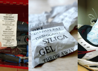 “Não jogue fora os pacotes de sílica gel”. Aqui estão 10 dicas para reutilizá-los.