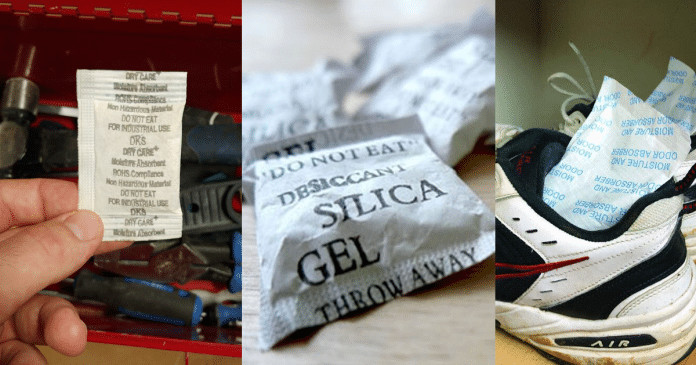 “Não jogue fora os pacotes de sílica gel”. Aqui estão 10 dicas para reutilizá-los.