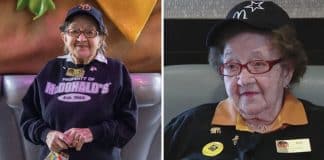 Funcionária do McDonald’s completa 100 anos e diz que não tem vontade de se aposentar: “Nem penso nisso”