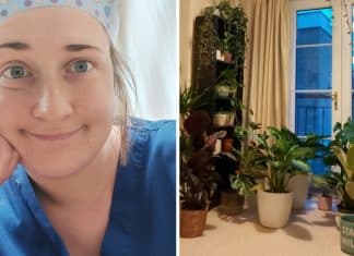 Médica compra uma planta para cada paciente que perdeu para o COVID-19, é sua maneira de honrá-los